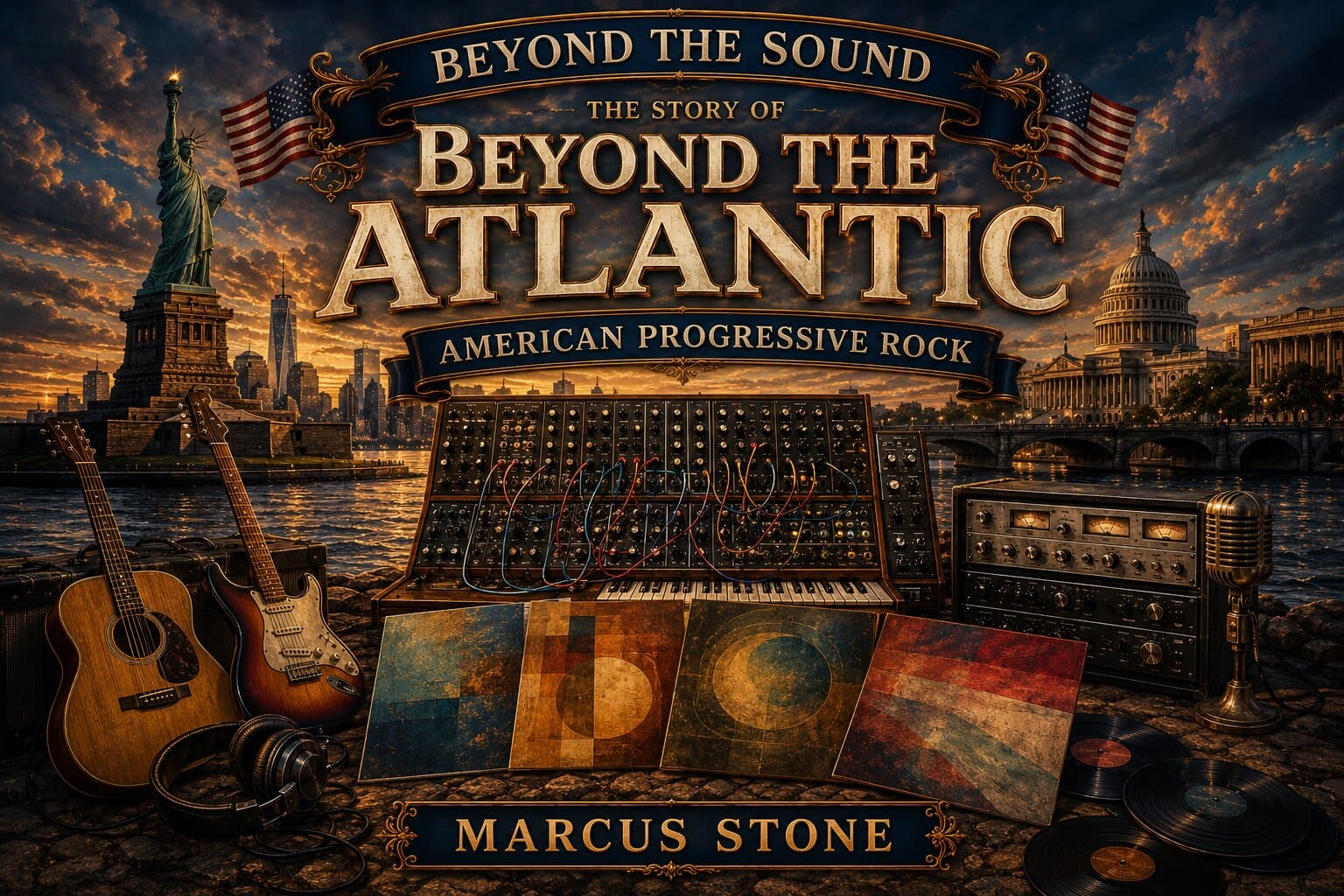 Beyond the Atlantic — American progressive rock, book by Marcus Stone