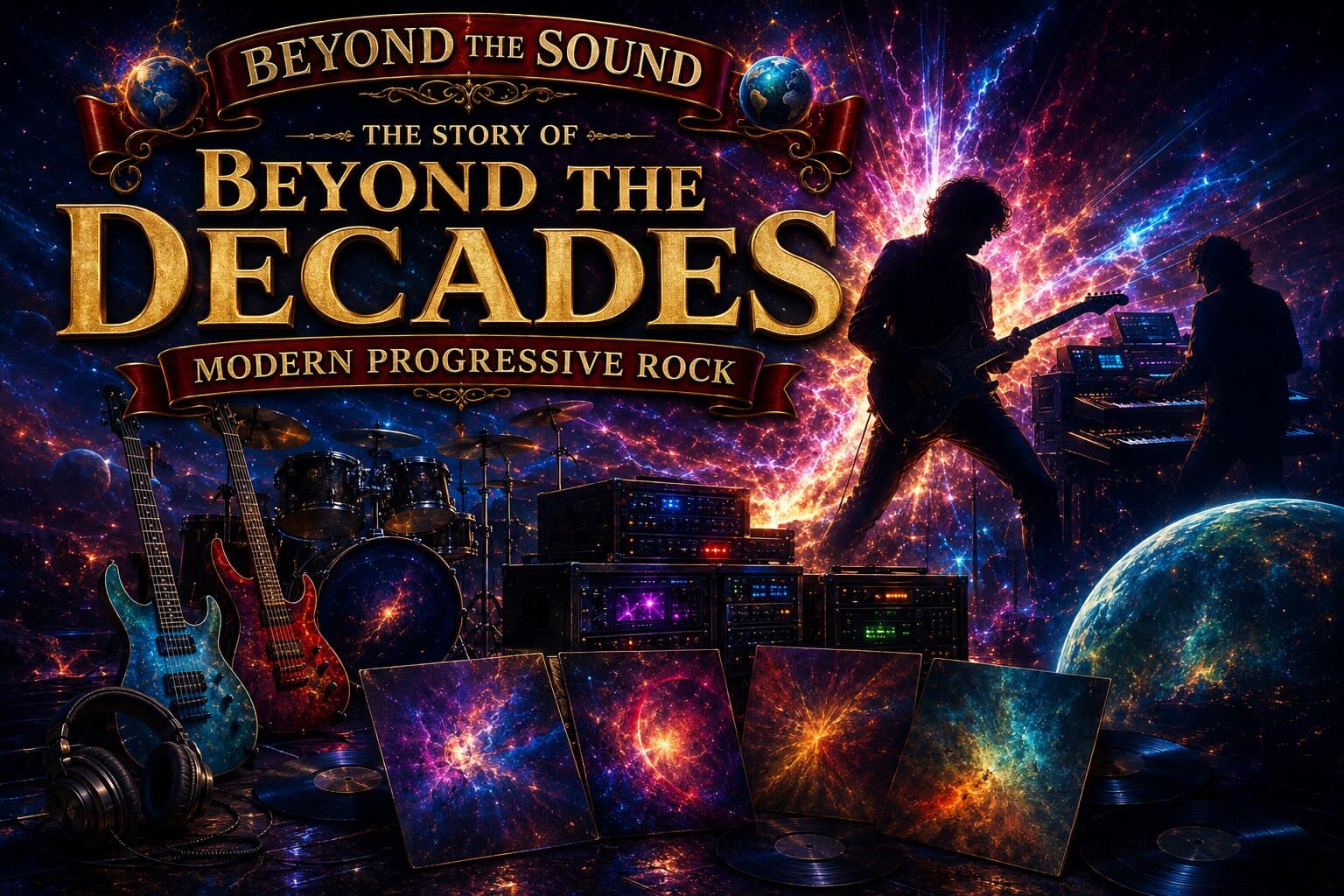 Beyond the Decades — modern progressive rock, book by Marcus Stone