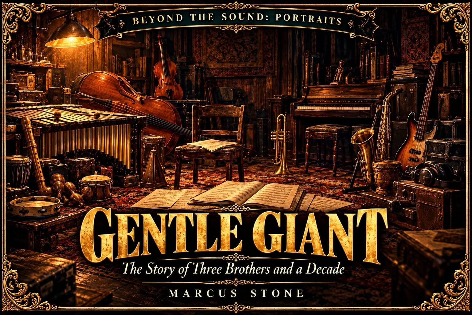 Gentle Giant: The Story of Three Brothers and a Decade — the Gentle Giant book Gentle Giant: The Story of Three Brothers and a Decade by Marcus Stone — the Gentle Giant book