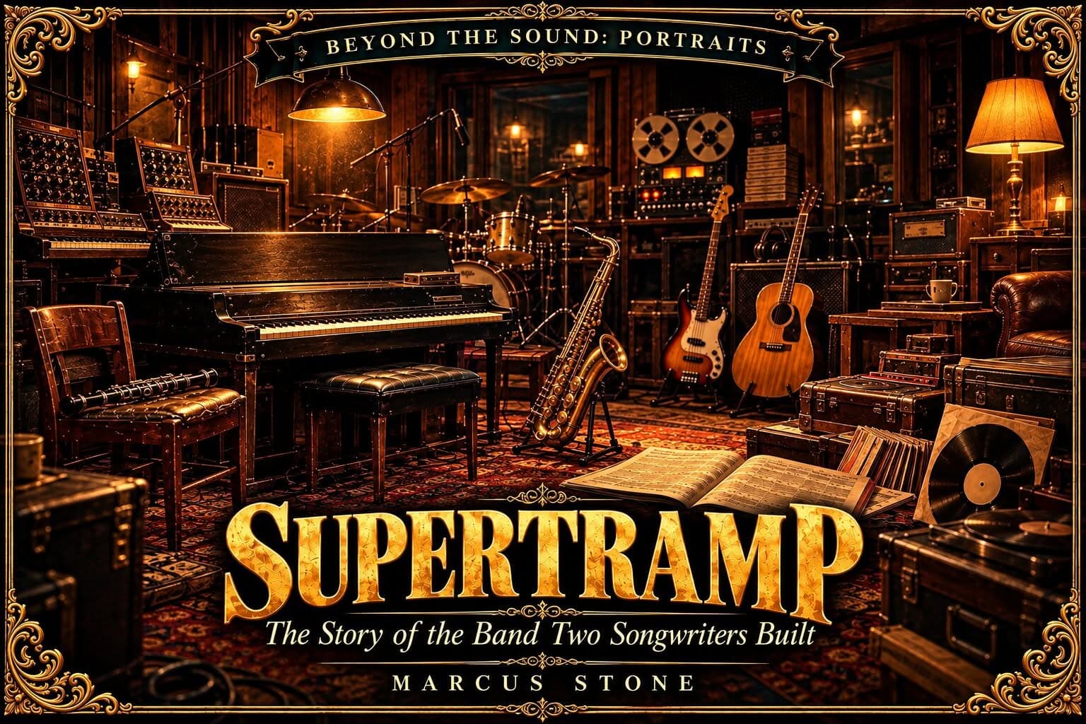 Supertramp: The Story of the Band Two Songwriters Built — the Supertramp book Supertramp: The Story of the Band Two Songwriters Built by Marcus Stone — the Supertramp book