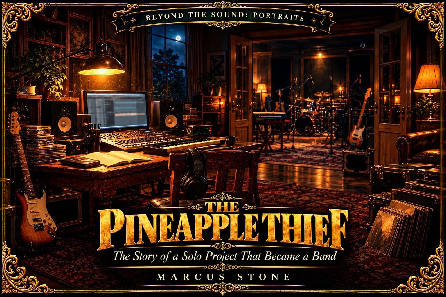 The Pineapple Thief: The Story of a Solo Project That Became a Band by Marcus Stone — the Pineapple Thief book